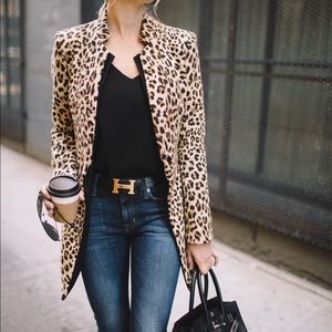 Zara Leopard Coat